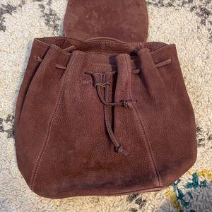 Coach Leather Backpack